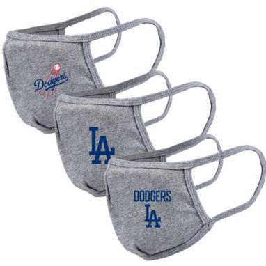 sorry, Levelwear Adult Los Angeles Dodgers Grey 3-Pack Face Coverings is currently out of stock