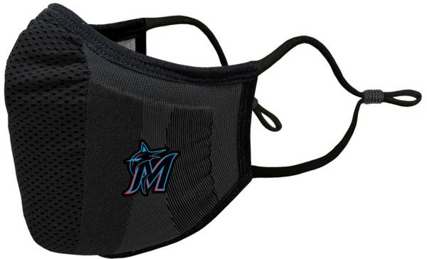 Levelwear Adult Miami Marlins Black Guard 3 Face Covering product image