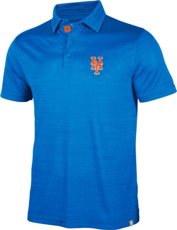 Levelwear Men's New York Mets Blue Sway Polo