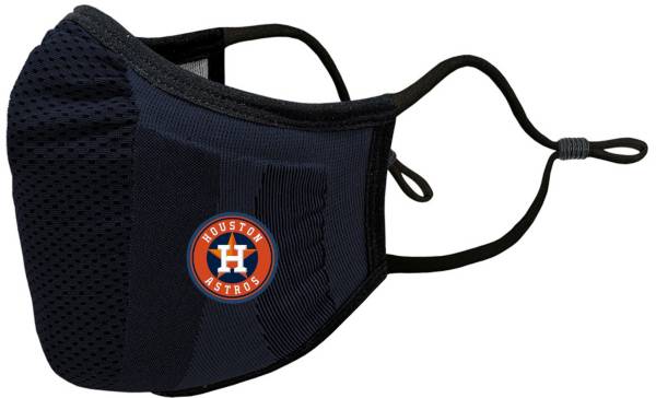 Levelwear Adult Houston Astros Navy Guard 3 Face Covering