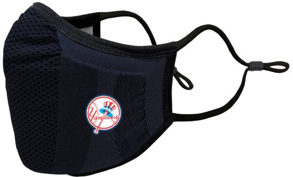 Levelwear Adult New York Yankees Navy Retro Logo Guard 3 Face Covering