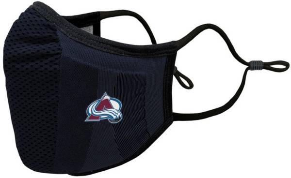 Levelwear Adult Colorado Avalanche Guard 3 Navy Face Mask