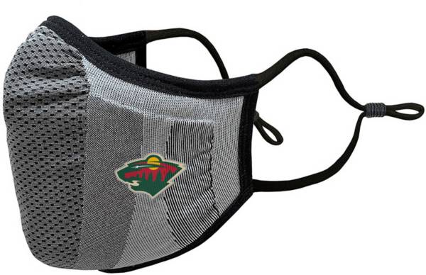 Levelwear Adult Minnesota Wild Guard 3 Gray Face Mask