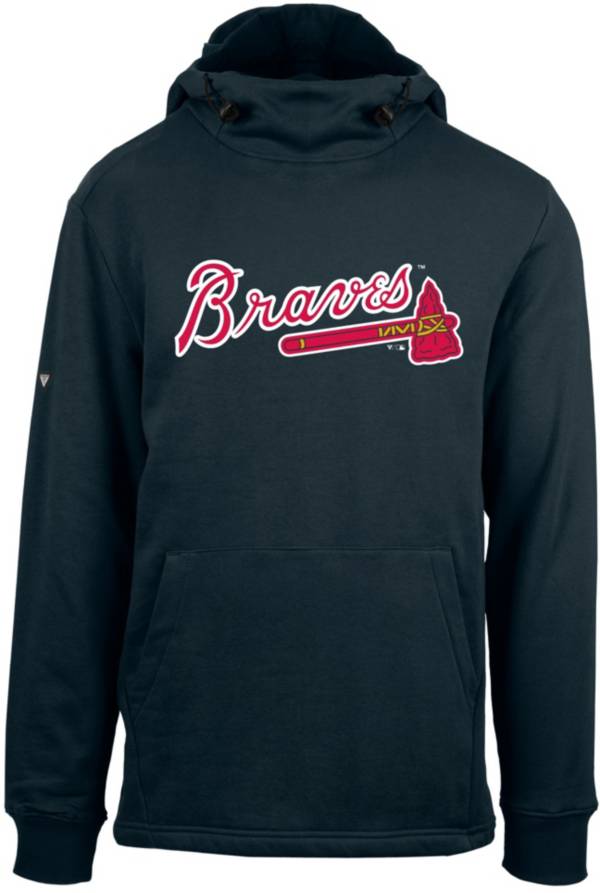 Men's Levelwear Navy Atlanta Braves Gear Insignia 2.0 Quarter-Zip Pullover  Top