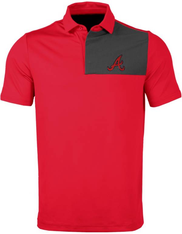 Levelwear Men's Atlanta Braves Red Nolan Insignia Core Polo product image