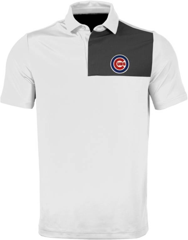 Levelwear Men's Chicago Cubs White Nolan Insignia Core Polo product image