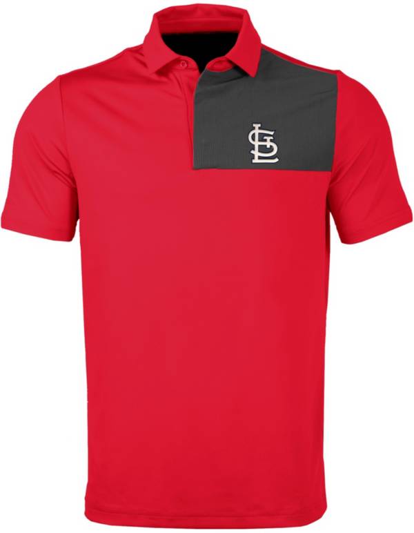 Levelwear Men's St. Louis Cardinals Red Nolan Insignia Core Polo product image