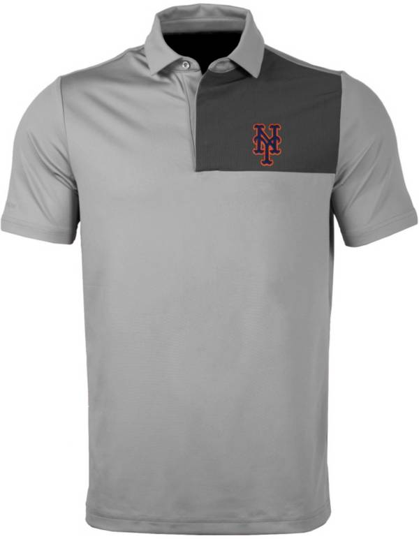 Levelwear Men's New York Mets Gray Nolan Insignia Core Polo product image