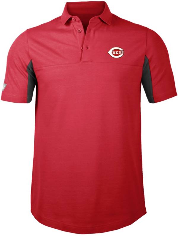 Levelwear Men's Cincinnati Reds Red Rival Insignia Core Polo product image