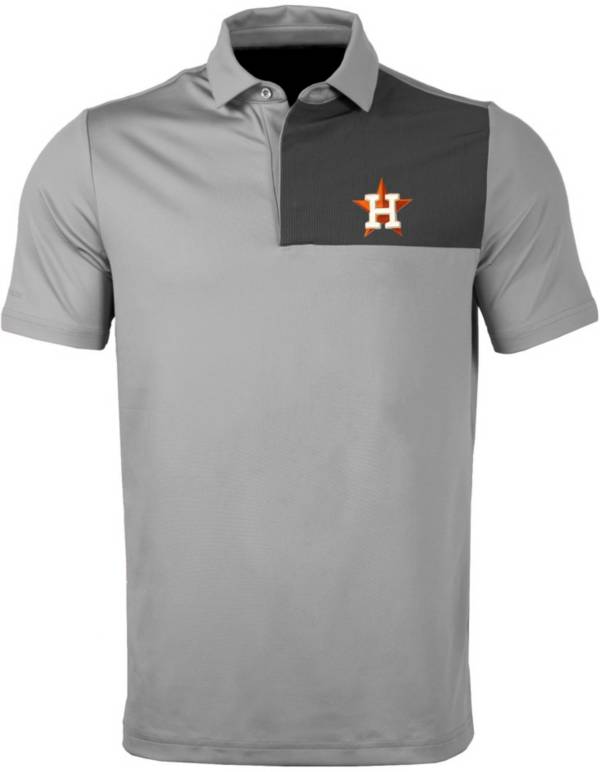 Levelwear Men's Houston Astros Gray Nolan Insignia Core Polo product image