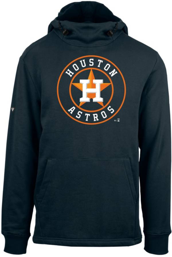 Levelwear Men's Houston Astros Navy Shift Core Full Front Hoodie