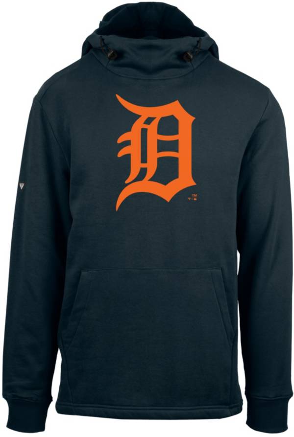 Levelwear Men's Detroit Tigers Navy Shift Core Full Front Hoodie