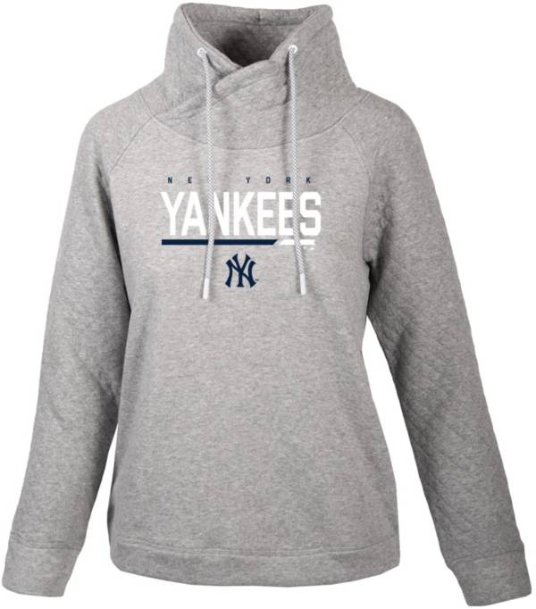 Levelwear Women's New York Yankees Gray Vega Cut Off Fleece Sweatshirt |  Dick's Sporting Goods