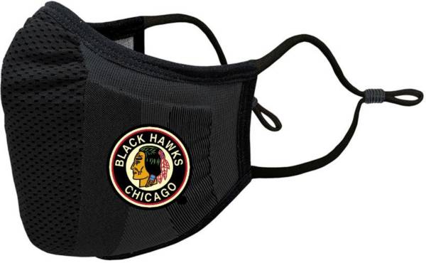 Levelwear Youth Chicago Blackhawks Guard 3 Black Face Mask