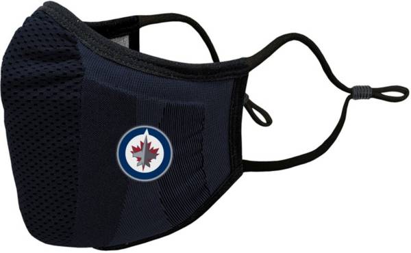 Levelwear Youth Winnipeg Jets Guard 3 Navy Face Mask product image