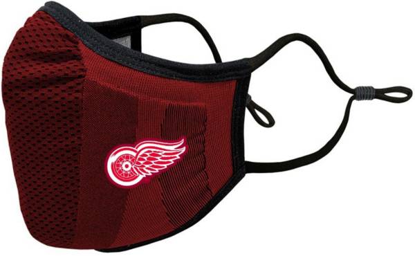 Levelwear Youth Detroit Red Wings Vintage Guard 3 Red Face Mask