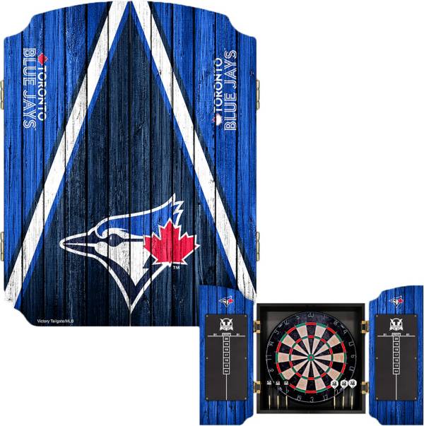 Victory Tailgate Toronto Blue Jays Dartboard Cabinet