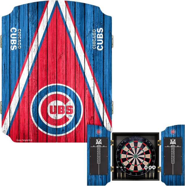 Victory Tailgate Chicago Cubs Dartboard Cabinet product image
