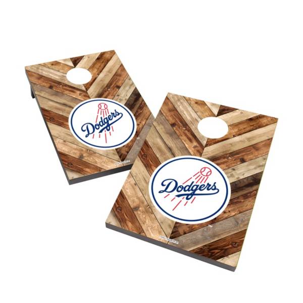 Victory Tailgate Los Angeles Dodgers 2' x 3' Solid Wood Cornhole Boards product image