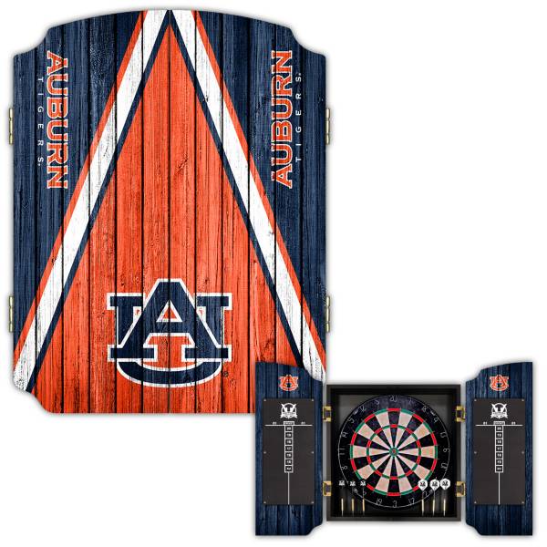 Victory Tailgate Auburn Tigers Dartboard Cabinet product image