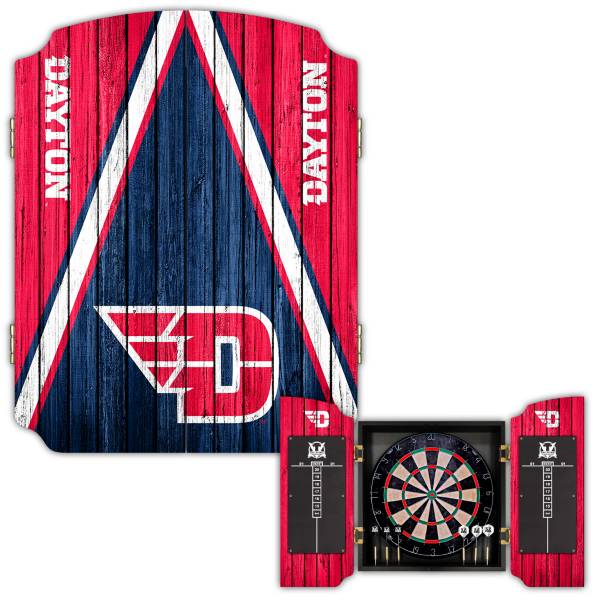 Victory Tailgate Dayton Flyers Dartboard Cabinet product image