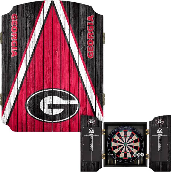 Victory Tailgate Georgia Bulldogs Dartboard Cabinet product image