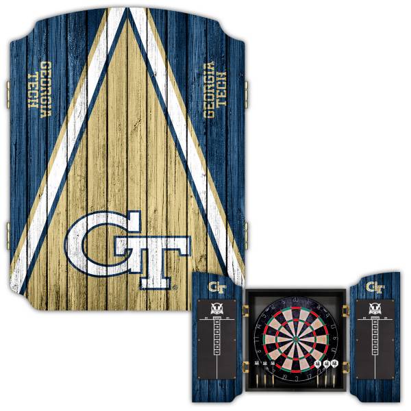 Victory Tailgate Georgia Tech Yellow Jackets Dartboard Cabinet product image