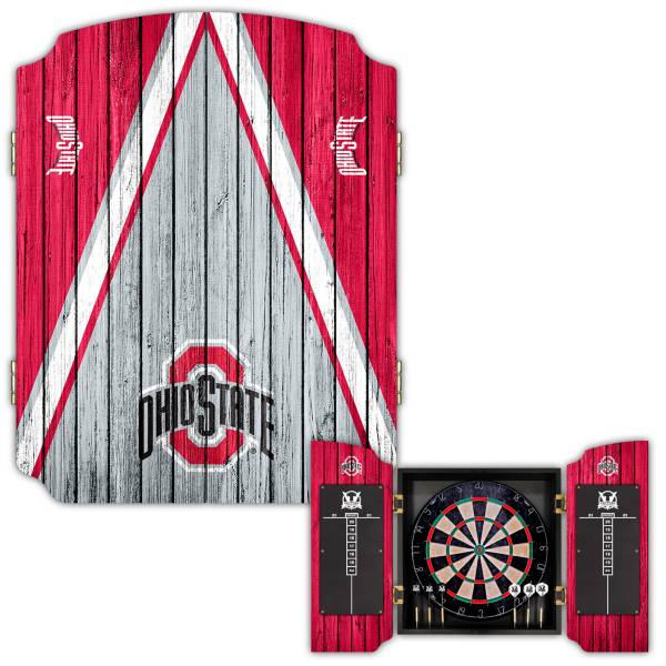 Victory Tailgate Ohio State Buckeyes Dartboard Cabinet product image