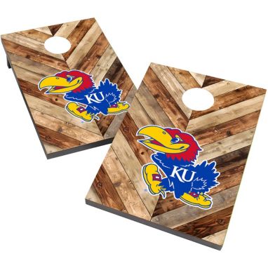 sorry, Victory Tailgate Kansas Jayhawks 2' x 3' Solid Wood Cornhole Boards is currently out of stock
