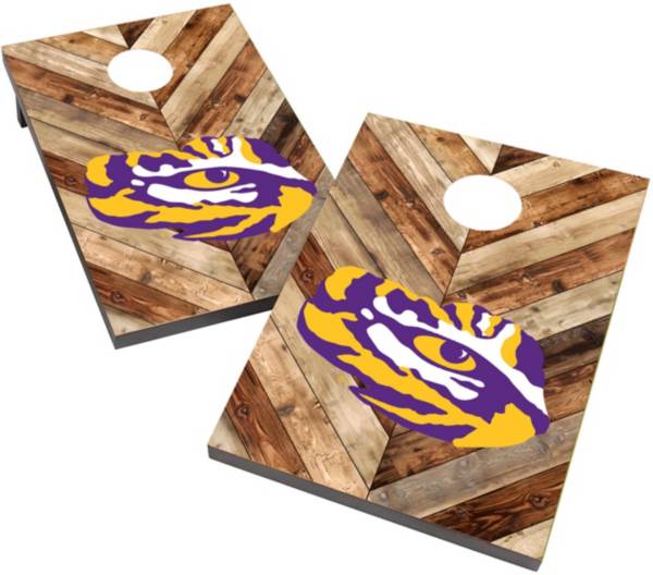 Victory Tailgate LSU Tigers 2' x 3' Solid Wood Cornhole Boards product image