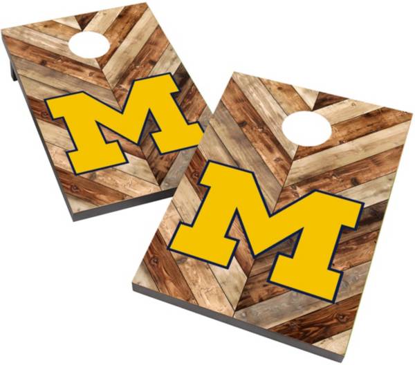 Victory Tailgate Michigan Wolverines 2' x 3' Solid Wood Cornhole Boards product image