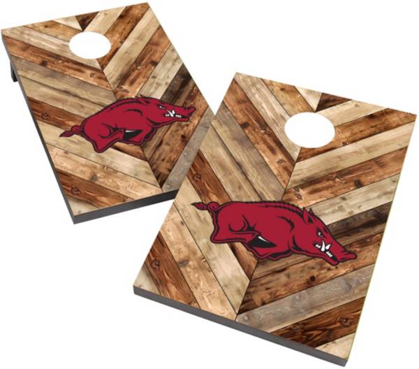 Victory Tailgate Arkansas Razorbacks 2' x 3' Solid Wood Cornhole Boards