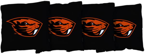 Victory Tailgate Oregon State Beavers Black Cornhole Bean Bags product image