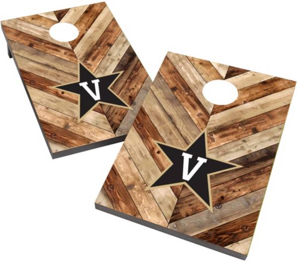 Victory Tailgate Vanderbilt Commodores 2' x 3' Solid Wood Cornhole Boards product image