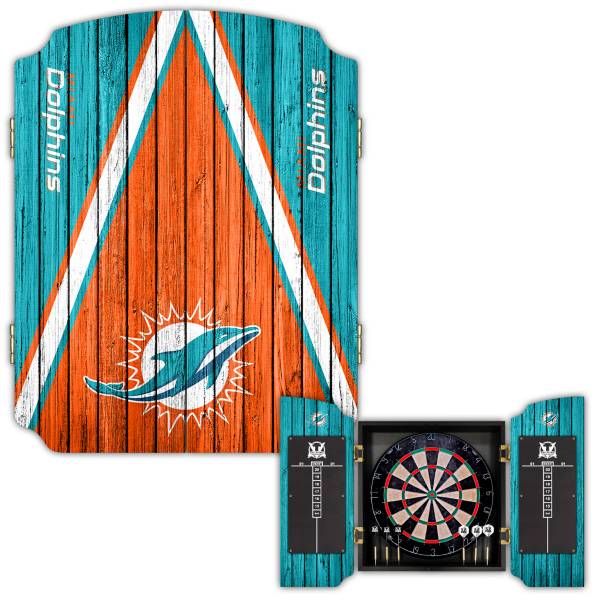 Detroit Lions Dartboard Cabinet