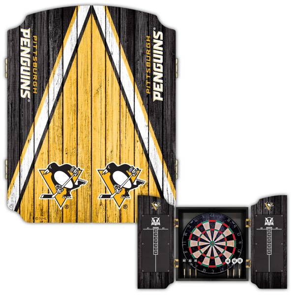 Victory Tailgate Pittsburgh Penguins Dartboard Cabinet product image