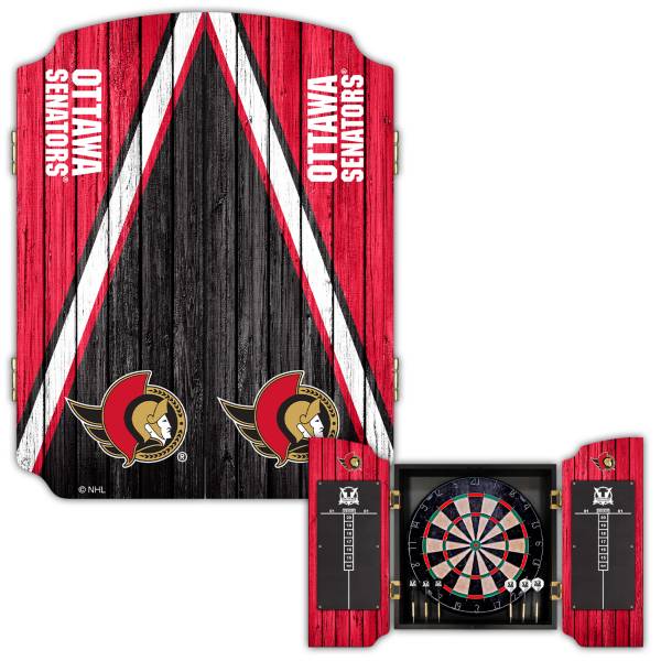 Victory Tailgate Ottawa Senators Dartboard Cabinet product image