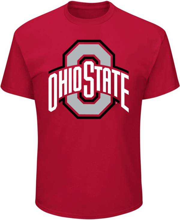 Profile Varsity Men's Big and Tall Ohio State Buckeyes Scarlet T-Shirt product image