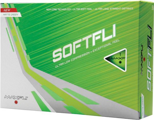 Maxfli 2021 Softfli Matte Green Golf Balls product image