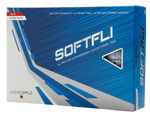 Maxfli 2021 Softfli Gloss White Golf Balls product image