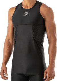  McDavid Hex Tank Shirt (3-Pad), Black, Medium