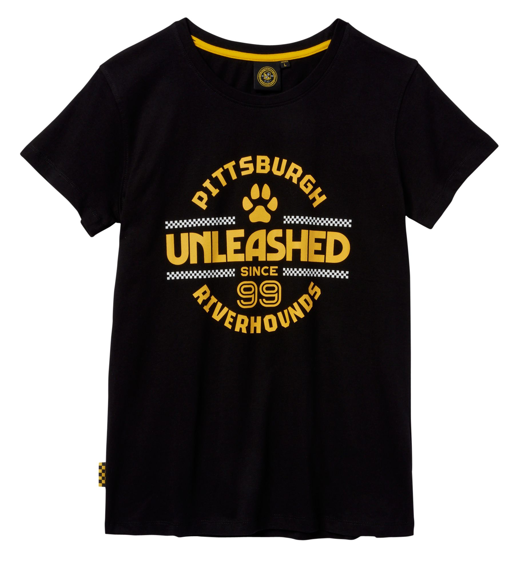 Sport Design Sweden Women's Pittsburgh Riverhounds Graphic Black T-Shirt product image