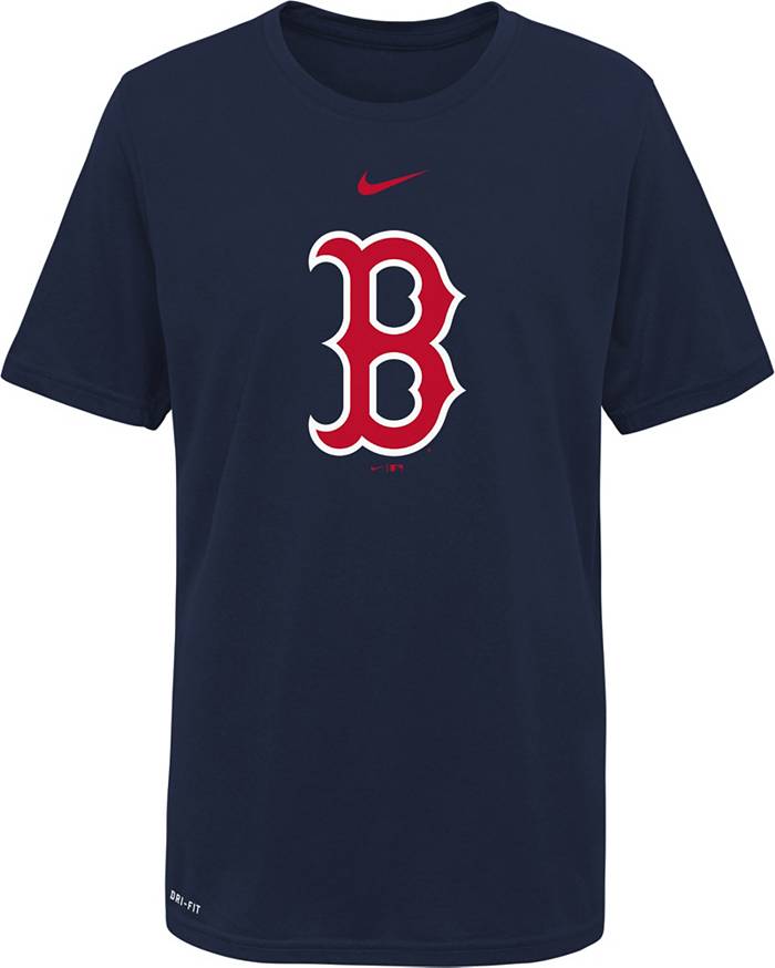 Boston Red Sox Youth Distressed Logo T-Shirt - Red