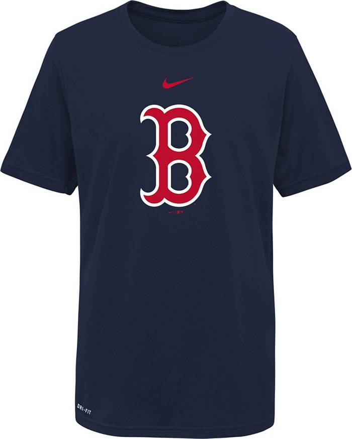 MLB Team Apparel Little Kids' Boston Red Sox Navy Logo T-Shirt