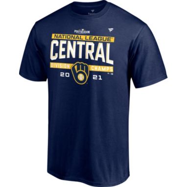 sorry, MLB Team Apparel Youth Milwaukee Brewers Navy 2021 Division Champions Authentic Collection T-Shirt is currently out of stock