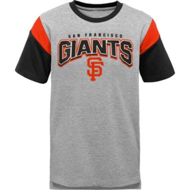 sorry, MLB Team Apparel Youth San Francisco Giants Grey Winner T-Shirt is currently out of stock