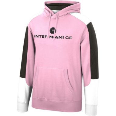 sorry, Mitchell & Ness Men's Inter Miami CF Fusion Pink Pullover Hoodie is currently out of stock