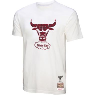 sorry, Mitchell & Ness Men's Chicago Bulls White Windy City T-Shirt is currently out of stock