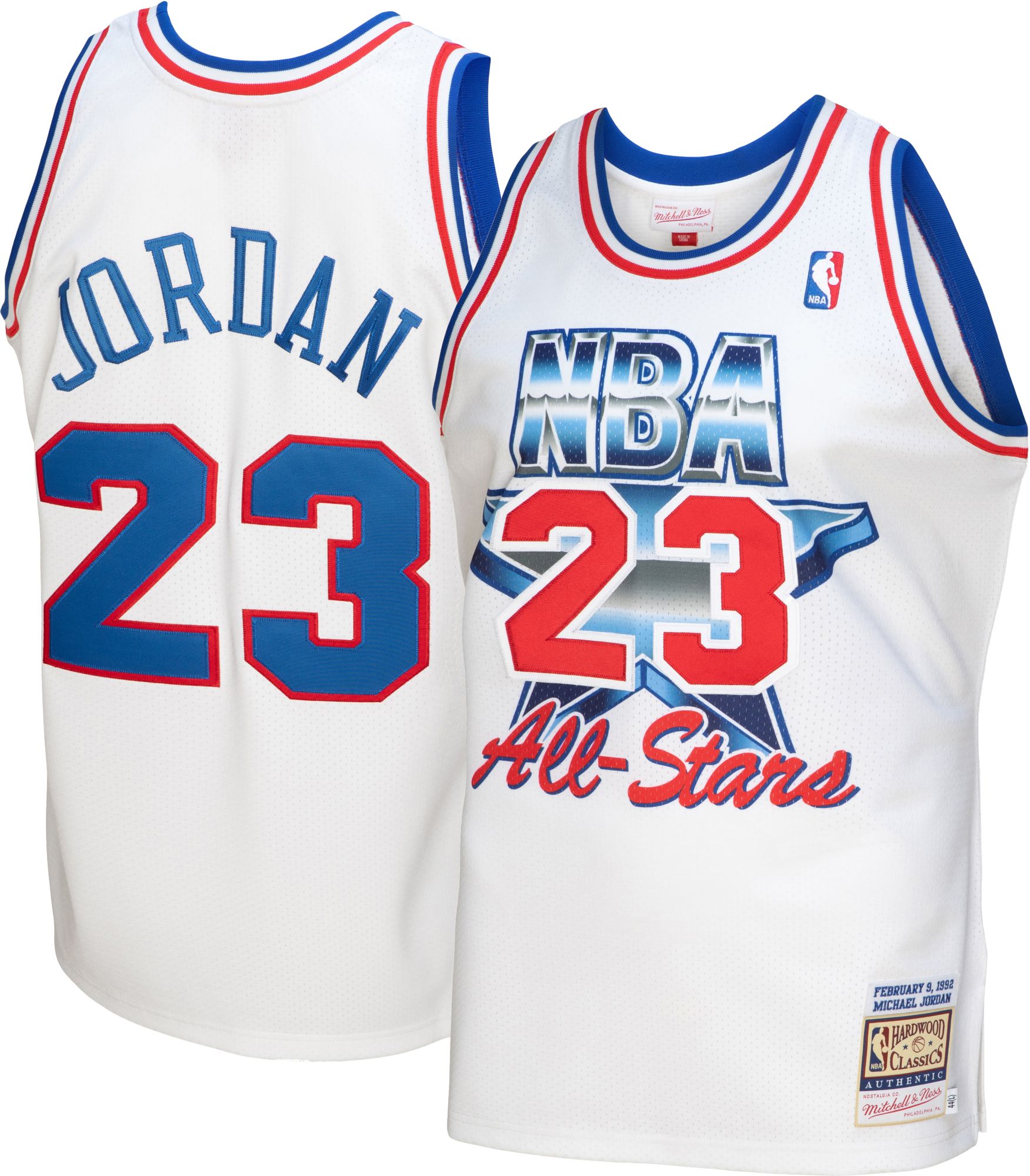 Men's Nike Chicago Bulls No23 Michael Jordan White Basketball Jordan Swingman 2019 All-Star Game Jersey
