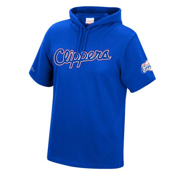 Mitchell & Ness Men's Los Angeles Clippers Short Sleeve Hoodie product image